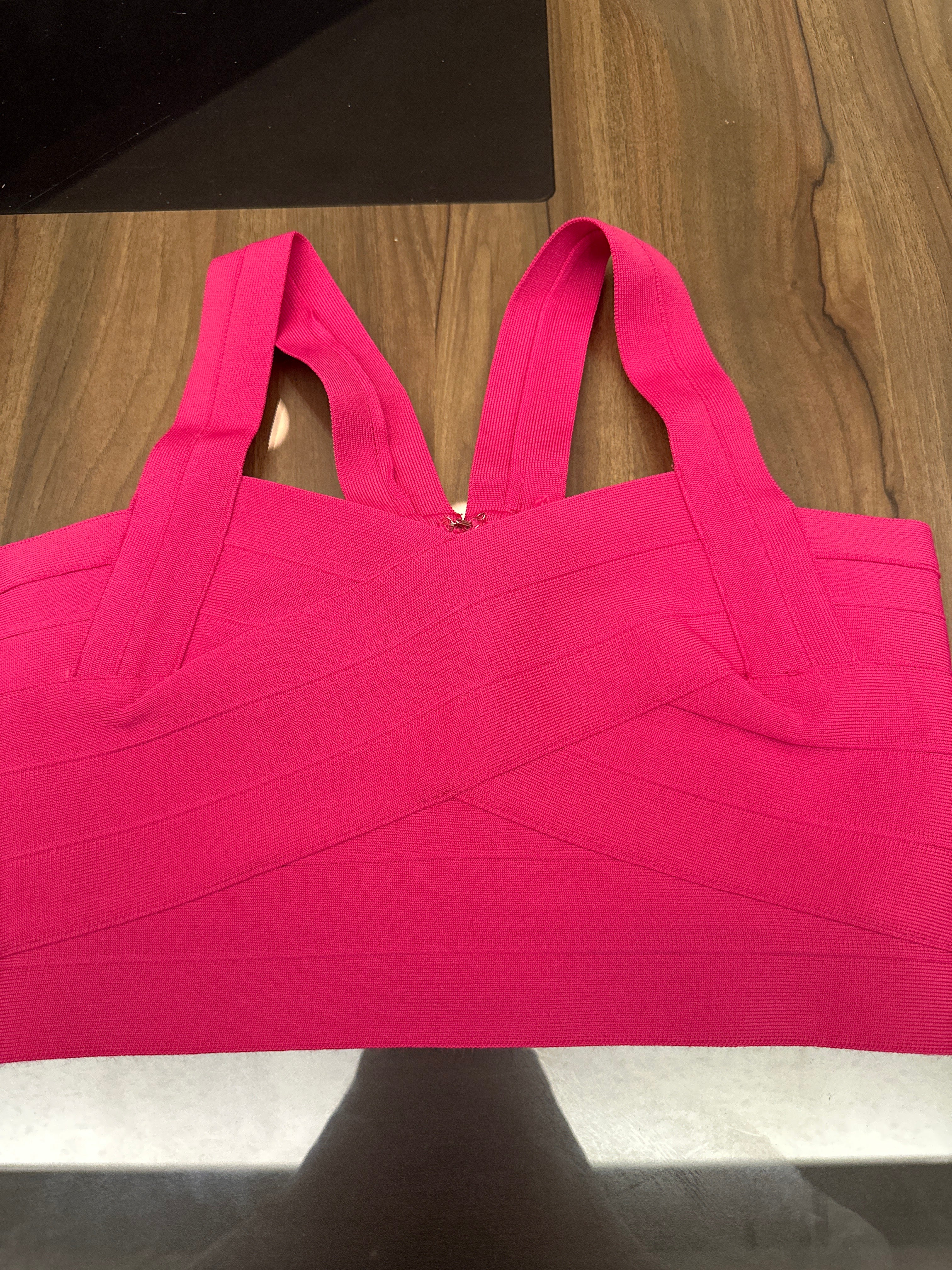 Crop Top Rosa Tirantes